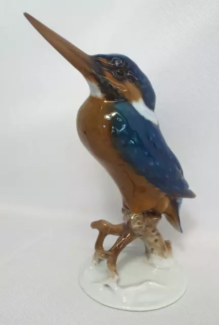 VTG Rosenthal PORCELAIN Kingfisher Figurine 1742 EISVOGEL Germany Heidenreich