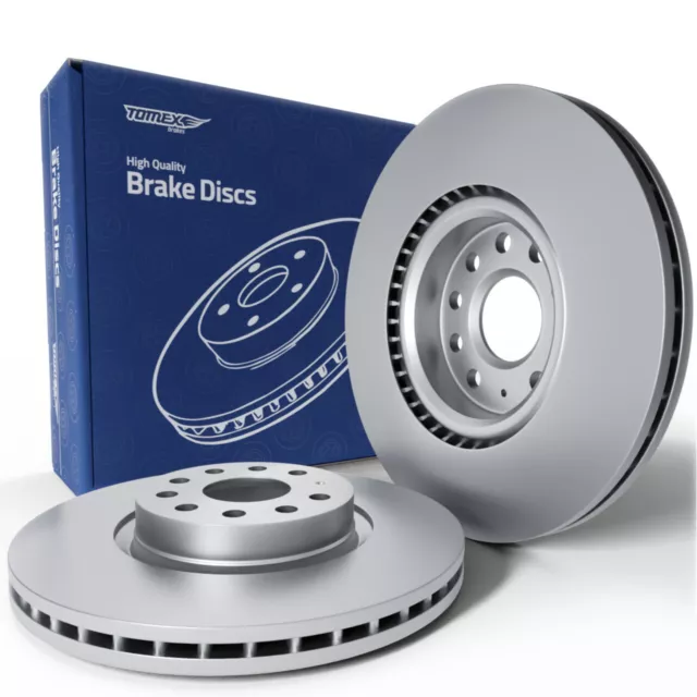 2x Les disques de frein (avant) pour Skoda Octavia II Break, Liftback 2005-2013