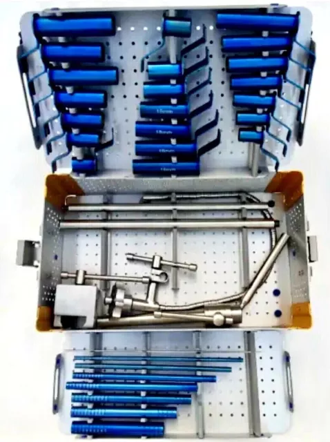 Mis Tubular Retractor Spine System Complete Set with Sterilize case