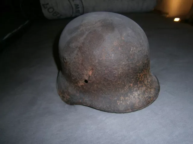 Original Wehrmacht Stahlhelm Dachbodenfund WW2