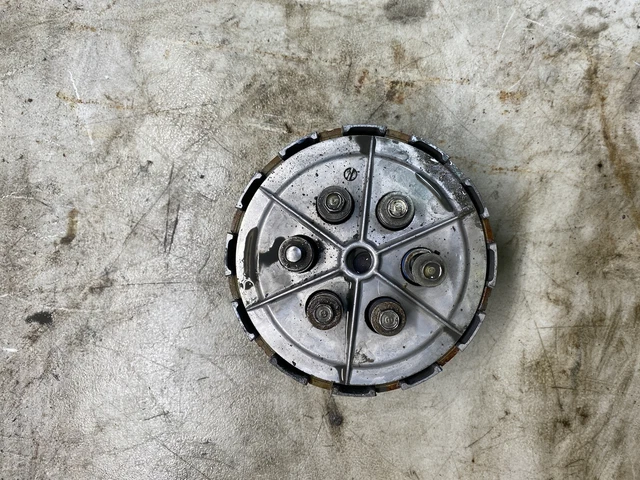 1985 Honda CR250R OEM CLUTCH BASKET/PRESSURE PLATE