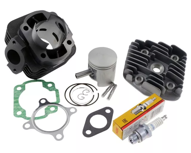 Kit de cilindros 70cc Sport Minarelli acostado AC con bujía