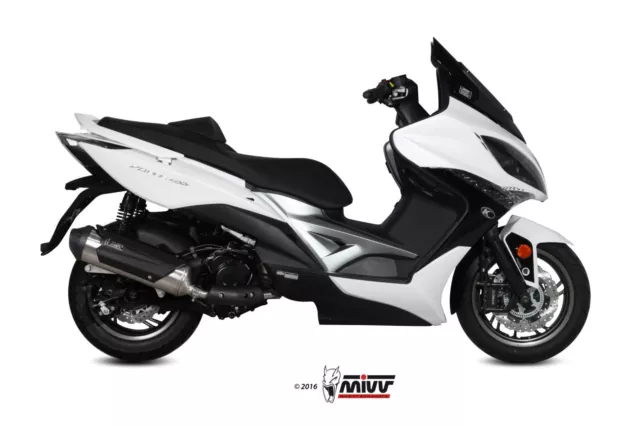 ESCAPE COMPLETO PARA KYMCO XCITING 400i 2013 > 2016 MIVV URBAN INOX