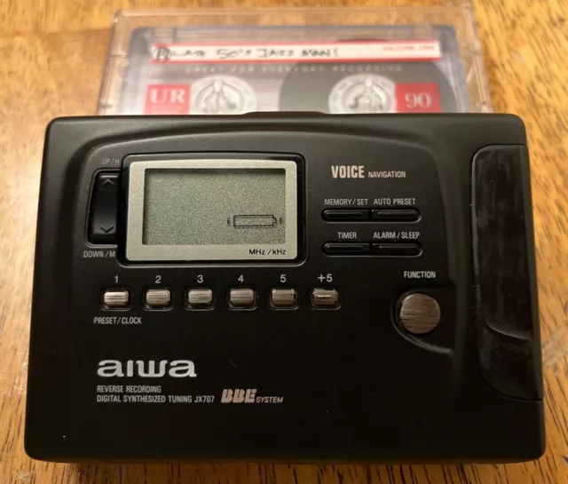 Aiwa Walkman HS-JX707 working, partial restoration