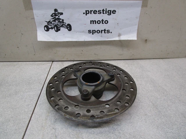 REAR BRAKE ROTOR & HUB ! 04-18 honda trx 450r trx450r trx450er back disc mount