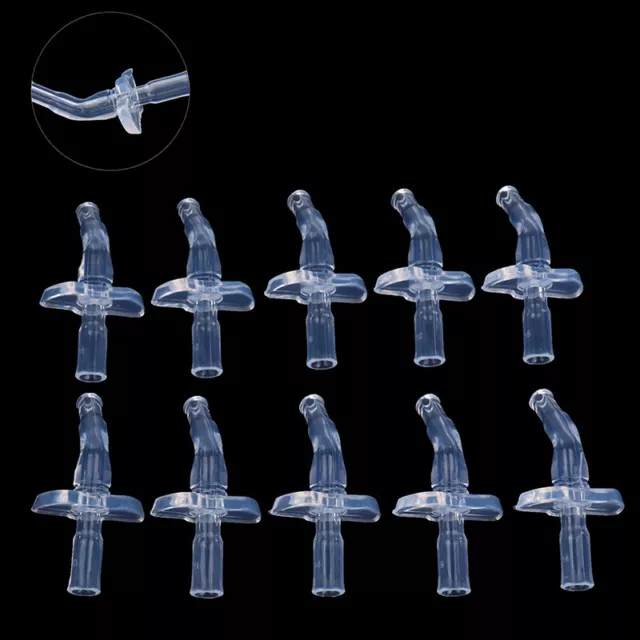 10Pcs Reusable Drinking Straws Spare Silicone Cup Straw Replacement Children_tu
