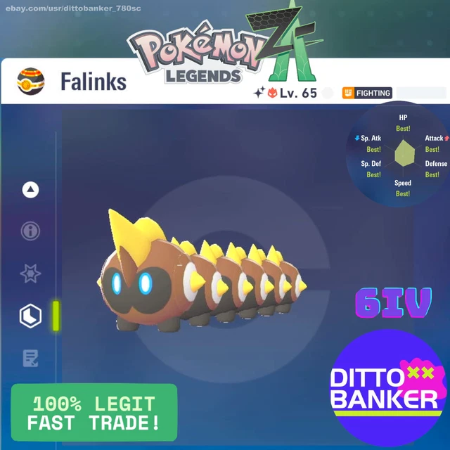 thumbnail image 2 of Pokemon Legends ZA – ✨SHINY GARCHOMP Lv.64 ALPHA Adamant 6IV Male – Trade Ready 2 of 5