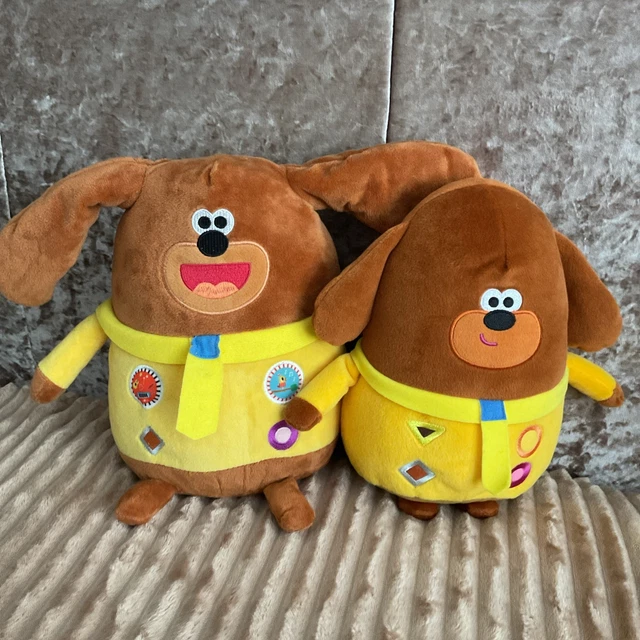 2-x-hey-duggee-cuddly-toys-soft-stuffed-1-x-battery-operated-working