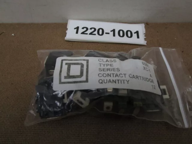 Square D Contact Cartridges Class 8501 Type XC-1 Series A Package Of  12