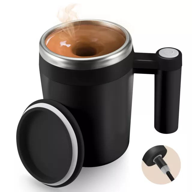 Self Stirring Coffee Mug Rechargeable Automatic Magnetic Self Mixing Coffee Mug