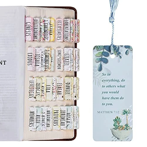 BIBLE TABS LARGE Print and EasytoRead Bible Tabs for Women and Girl