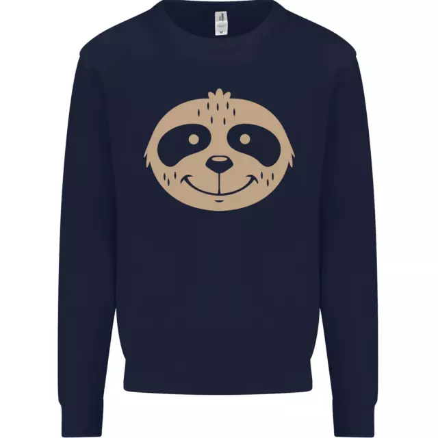 Felpa maglione bambini A Funny Sloth Face 2