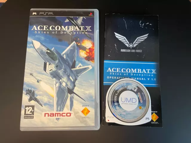 Ace Combat X: Skies of Deception (Sony PSP, 2006) - Version européenne COMPLET