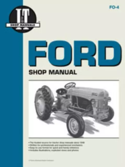 Traktor Ford New Holland 2N, 8N und 9N I&T Werkstatthandbuch