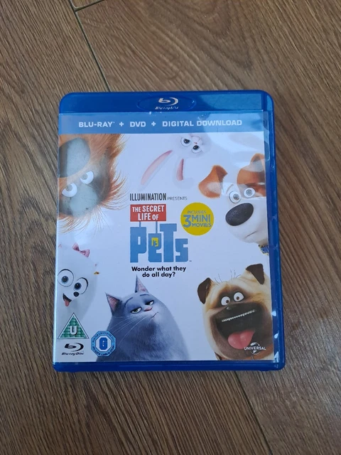 THE SECRET LIFE Of Pets Blu-Ray+DVD 2 Disc Set £1.90 - PicClick UK