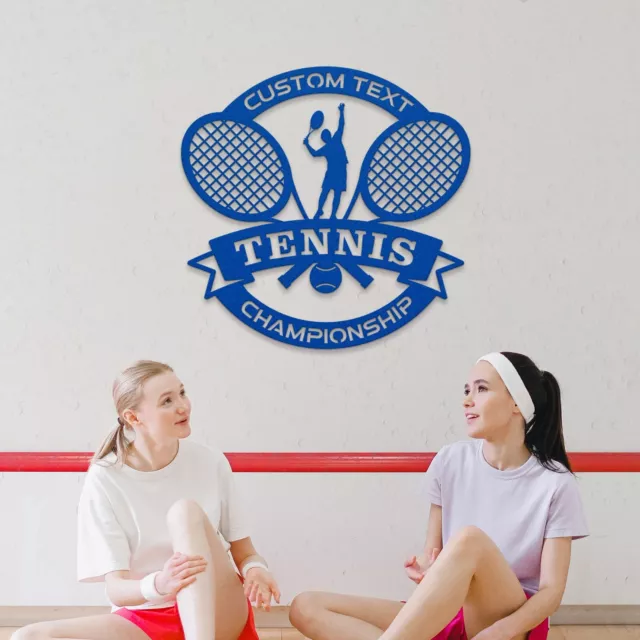 Custom Tennis Sign, Personalized Tennis sign, Tennis Court Decor, Home Decor,