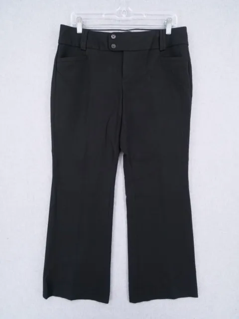 Banana Republic Pants Womens Size 10P Black The Sloan Fit Bootcut Business