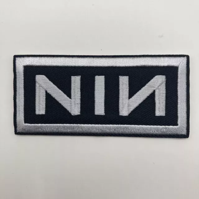 NIN Embroidered Patch Nine Inch Nails Music Band