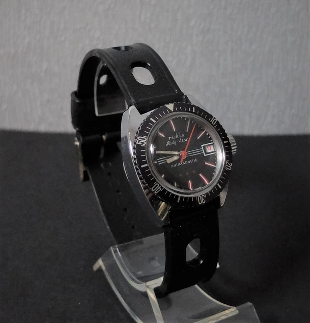 Ruhla "Lady Star" (Taucheruhr) "RARE"