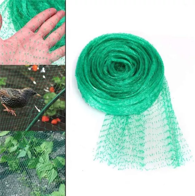 Anti Bird Pond Garden Netting Plants Vegetables Fruit Protect Fine Mesh 2M X 10M