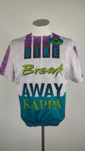 KAPPA Cycling Jersey Man Size L Man Shirt Bike Sport Vintage