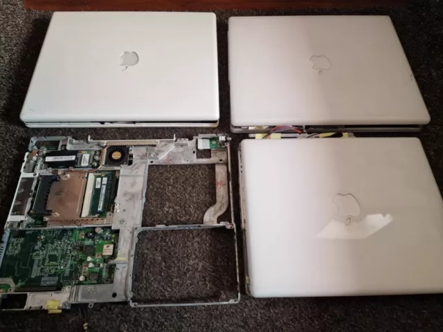 Restposten Apple Ibook A1005 A1007 beschädigt nur für Teile 3x und eine Hauptplatine