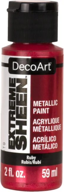 Deco Art Decoart Extrême Sheen Peinture 59ml-Ruby