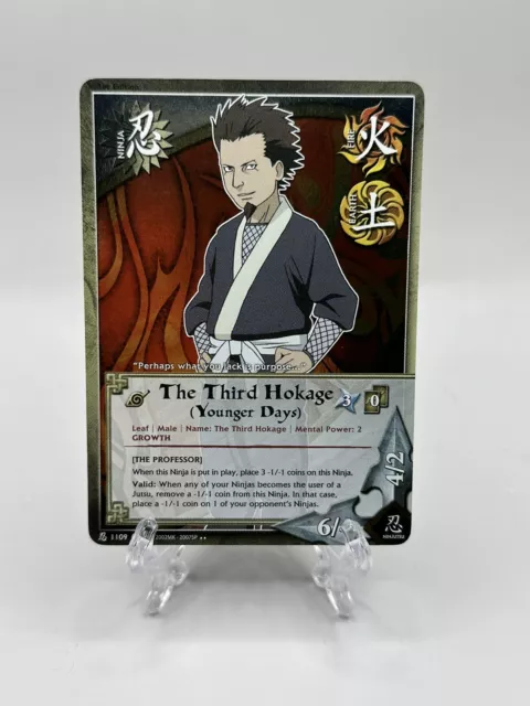 The Third Hokage - N-370 - Super Rare - Unlimited Edition - Foil - Naruto  CCG Singles » lineage of legends - Goat Card Shop