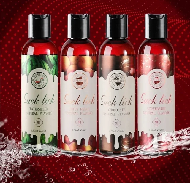 Lubrifiant Comestible Parfumé Aux Fruits – Crème De Massage Pour Couples – 100ml Bio & Hypoallergénique