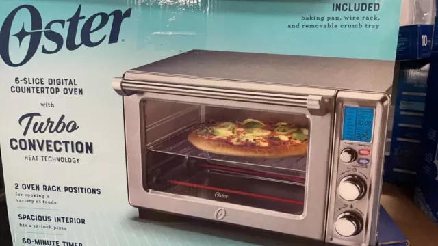 Oster Brushed Stainless Toaster Oven-TSSTTVXLDG 