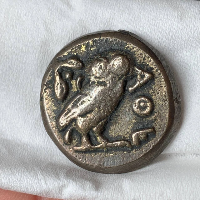 Attica Athens 440-404 Bc Ar Tetradrachm Ancient Greek Coin Athena Owl