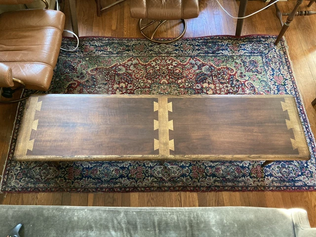 Vintage MCM Danish Authentic Lane Acclaim Extra Long Coffee Table