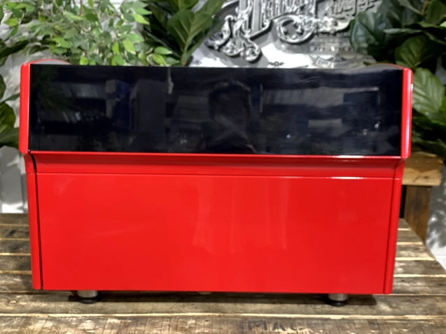 Macchina Caffe' Espresso Wega Atlas 2 Gruppo Rossa Commerciale Cafe Latte 6