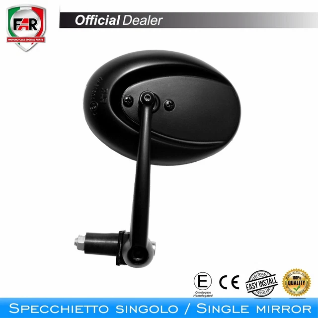 Specchietto Laterale Sinistro Per MV Agusta Brutale 910 | 2005-2008 | Ricambio Original Style Per Moto E Ciclomotore