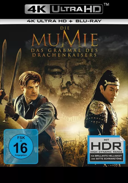 Die Mumie 3: Das Grabmal des Drachenkaisers - 4K Ultra HD # BLU-RAY-NEU