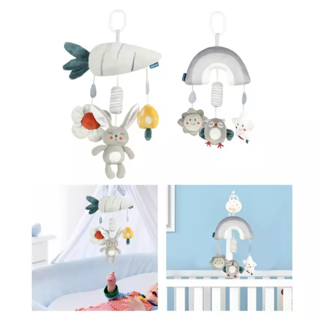 Nursery Crib Mobile Hanging Wind Chime Newborn Hochets for Girls