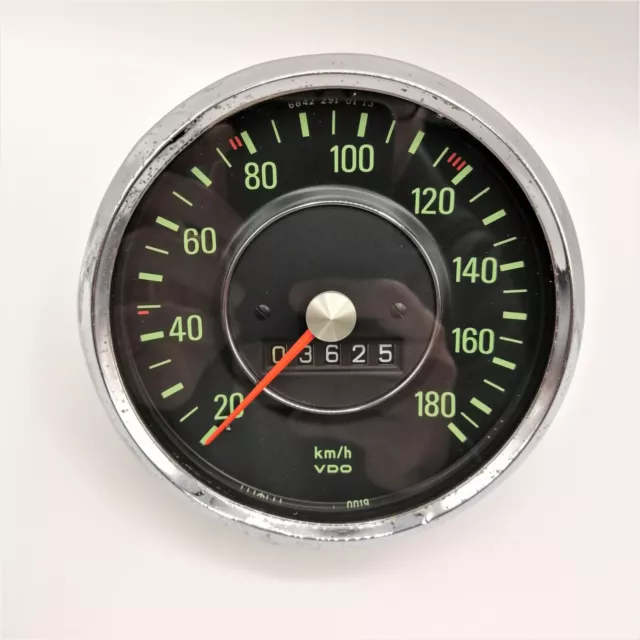 VDO Speedometer Audi 60 75 F103 Tacho 6842 291 01 13 VDO W 01.015 20/138/001