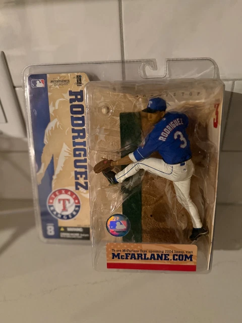 スポーツ 2003 McFarlane Baseball Alex Rodriguez 2003 MCFARLANE MLB Series 8 Alex Rodriguez Texas Rangers Misb