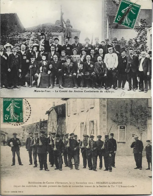 29  Cpa Moselle Arracourt Metz Gravelotte Mars La Tour Frontiere Congres  1907
