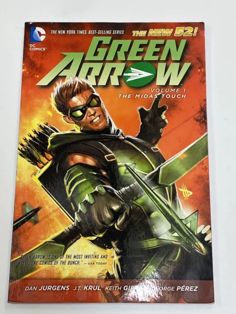 Green Arrow Volume 1 The Midas Touch Graphic Novel DC Comics 2012