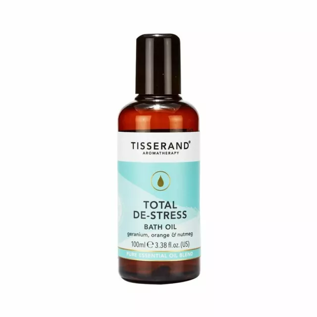 Tisserand Total De-Stress Badeöl - 100ml