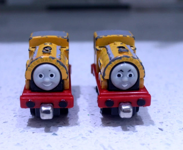 Thomas & Friends Take N Play Along -BILL & BEN- Metal Diecast Train