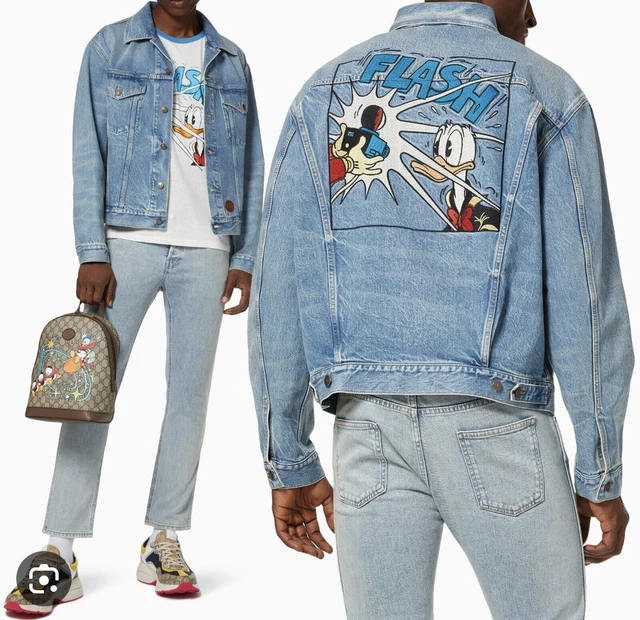 Gucci X Disney Denim Donald Duck Jacket BNWT Unisex/Men’s Sz 50
