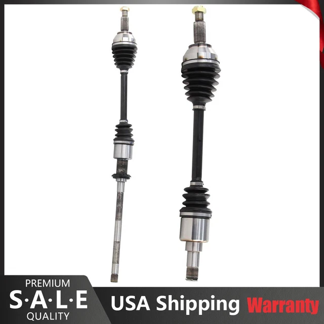 Front Left Right Pair CV Axle Joint Shaft For 2002-2008 Jaguar X-Type 2.5L 3.0L