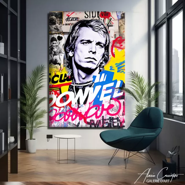 Tableau Pop Art Abstrait Steve Mcqueen Affiche Tableau Street Art Décoration Mur