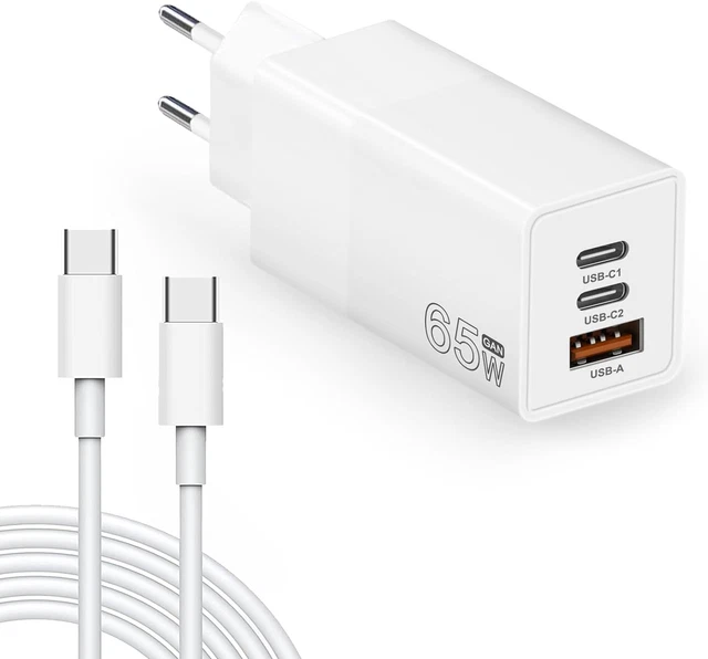 Adaptador|Cargador de Pared BELKIN USBC 30W+Cable USBC A