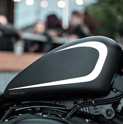 ADESIVI STICKERS ARABESCHI Harley Davidson per serbatoio Sportster 8 12 litri EUR 39,90