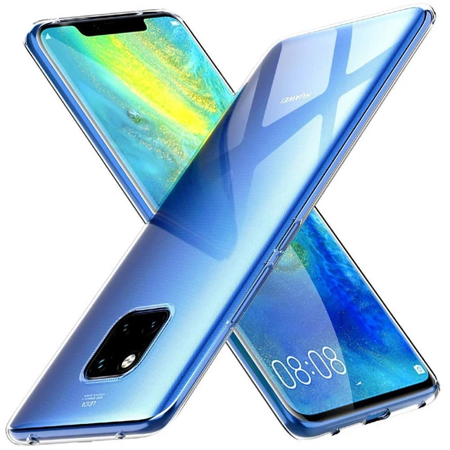 Étui pour Téléphone Portable Étuis en Silicone Slim Coque Etui Transparent