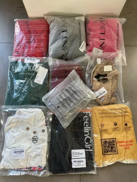 Brand New Clothing Wholesale Job Lot Bundle Bulk Clearance Carboot Liquidation
