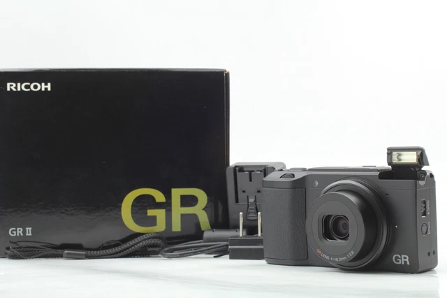 Shutter Count 42! [N MINT+++ Box] Ricoh GR II 16.2 MP Digital Compact Camera JPN
